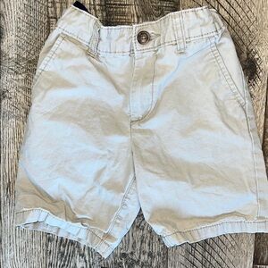 5/$5 Carter's Light Tan khaki chino Flat Front Shorts | 6